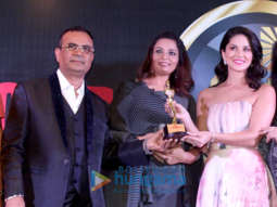 Sunny Leone unveils the 4th Bright Awards Night 2018 trophy