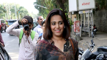 Swara Bhaskar and Dimple Kapadia spotted outside a salon in Juhu