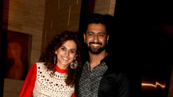 Taapsee Pannu, Abhishek Bachchan and Vicky Kaushal snapped in Juhu