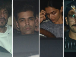 Thugs Of Hindostan – Trailer launch party | SRK, Deepika, Ranveer & others at Ranbir Kapoor’s house