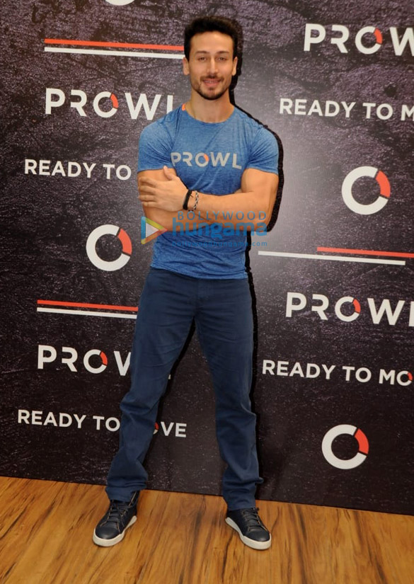 Tiger Shroff snapped attending the Prowl event Tiger Shroff snapped attending the Prowl event