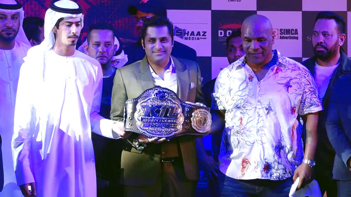 UPCOMING KUMITE 1 LEAGUE FIGHT NIGHT GRACED BY MIKE TYSON PRINCE OF ABU DHABI