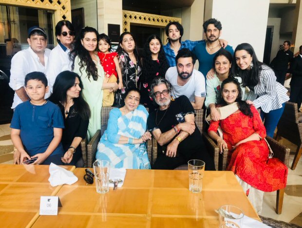 Unwell Shraddha Kapoor takes a break from hectic schedule to celebrate father Shakti's birthday; Asha Bhonsle joins the family celebrations Unwell Shraddha Kapoor takes a break from hectic schedule to celebrate father Shakti's birthday; Asha Bhonsle joins the family celebrations