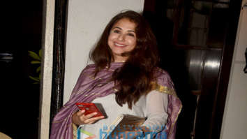Urmila Matondkar at Shabana Azmi’s residence on her birthday