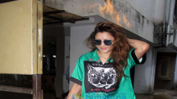 Urvashi Rautela spotted at a clinic in Bandra
