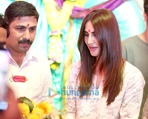 Vaani Kapoor snapped attending a Ganesh puja at Chinchpokli