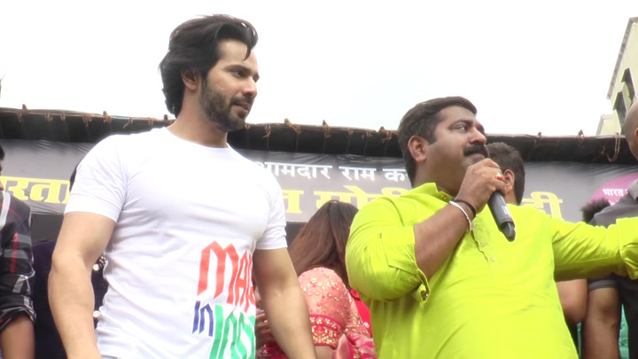 Varun Dhawan SPOTTED at Dahi Handi celebration of 2018