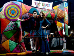 Varun Dhawan and Anushka Sharma snapped during ‘Sui Dhaaga – Made In India’ promotions in Delhi