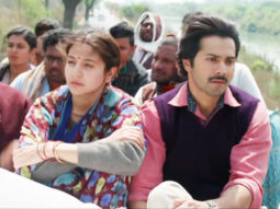 Watch: Varun Dhawan and Anushka Sharma travel on the roof of a bus!
