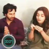 Varun Dhawan makes his Kalank co-stars Alia Bhatt and Aditya Roy Kapur take the Sui Dhaaga challenge