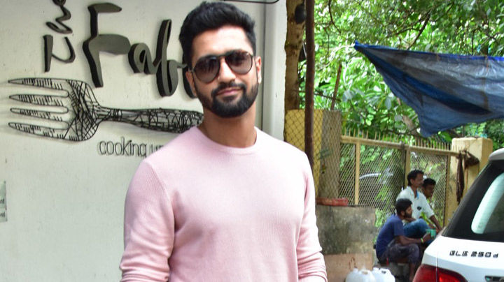 Vicky Kaushal snapped outside Fabel