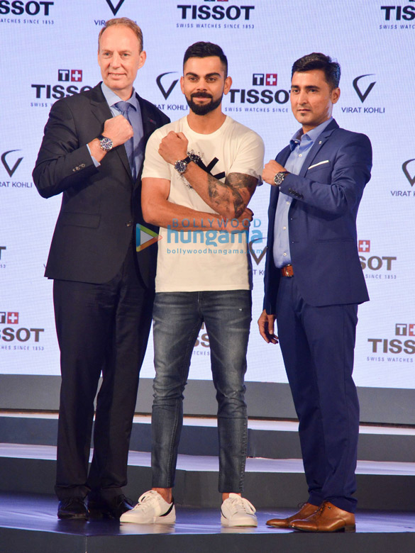 virat kohli graces the launch of the new range of watches from tissot 3