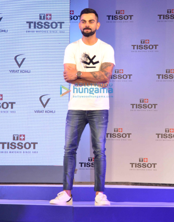 virat kohli graces the launch of the new range of watches from tissot 4