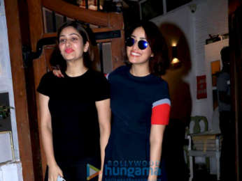 Yami Gautam and Surilie Gautam spotted at Fable in Juhu