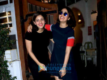 Yami Gautam and Surilie Gautam spotted at Fable in Juhu