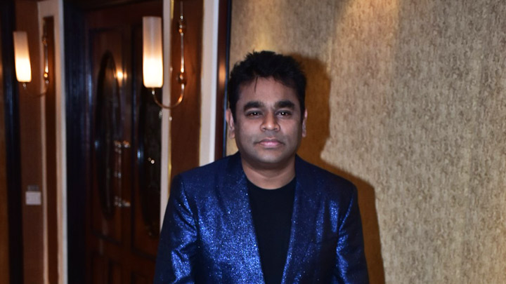 A.R. Rahman at the GRAND music launch of movie Maaza Agadbam