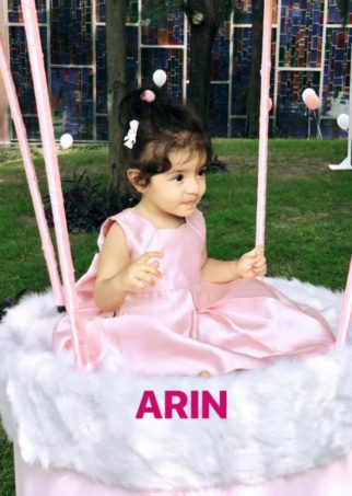 Ghajini actress Asin’s daughter Arin turns one; shares first photos of her with husband Rahul Sharma
