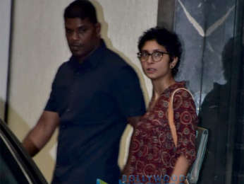 Aamir Khan and Kiran Rao spotted at Roy Kapur Films in Bandra