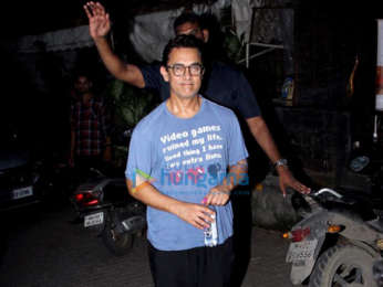 Aamir Khan spotted at spa in Bandra