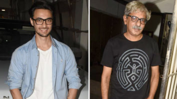 Aayush Sharma, Salim Khan (Salman Khan’s father), Tabu at special screeing of AndhaDhun