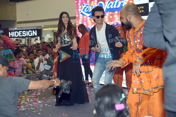 aayush sharma and warina hussain snapped during loveyatri promotions in delhi 1