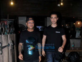 Aayush Sharma snapped at Hakim’s Aalim salon in Bandra