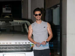 Aayush Sharma and Kunal Khemu spotted at the gym in Khar