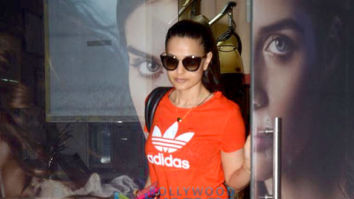 Ameesha Patel snapped at Salon in Bandra