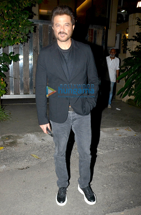 Anil Kapoor spotted at a clinic in Bandra