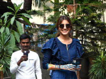 Anushka Sharma snapped at Aanand L. Rai's office