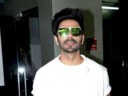 Aparshakti Khurana spotted at Zee office in Andheri
