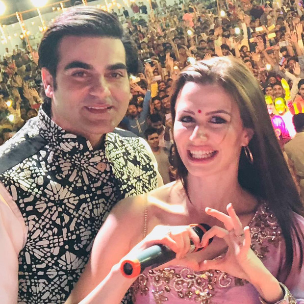 Arbaaz Khan and girlfriend Giorgia Andriani celebrate Navratri together and here’s proof!