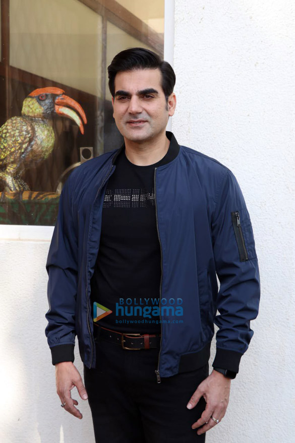 arbaaz khan snapped during jack and dil interviews at sun n sand in juhu 4