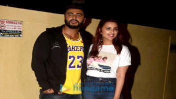 Arjun Kapoor and Parineeti Chopra promote Namaste England at MMK College