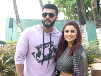 Arjun Kapoor and Parineeti Chopra promote Namaste England at Novotel, Juhu