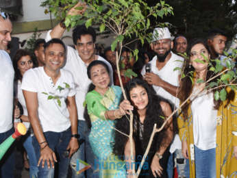 Asha Bhosle and Zanai Bhosle at the launch of iPhone XR at their store iAzure in Bandra