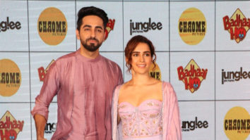 Ayushmann Khurrana, Sanya Malhotra snapped promoting ‘Badhaai Ho’ Part 02