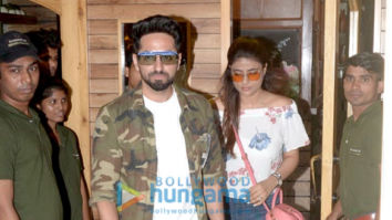 Ayushmann Khurrana snapped at Farmers’ Cafe in Bandra