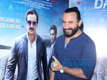 Baazaar cast snapped during promotions at Mehboob Studios