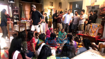 On The Sets Of The Movie Badhaai Ho