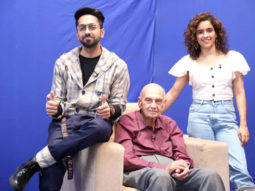 Badhaai Ho stars Ayushmann Khurrana & Sanya Malhotra meet renowned sexpert Dr. Mahendra Watsa! Badhaai Ho stars Ayushmann Khurrana & Sanya Malhotra meet renowned sexpert Dr. Mahendra Watsa!