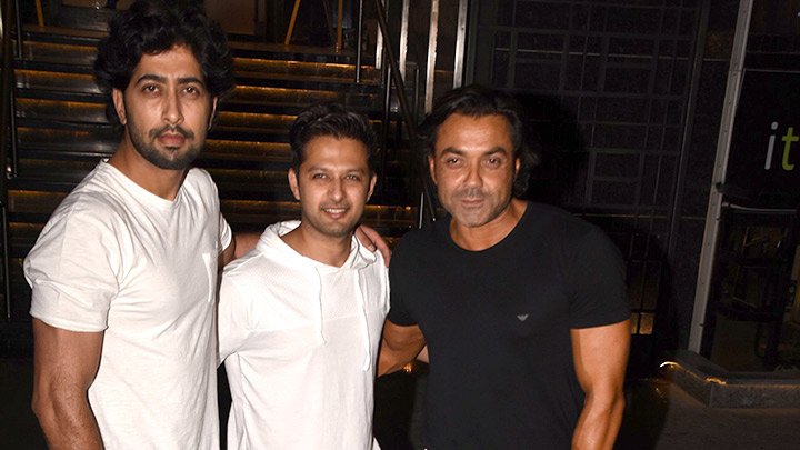 Bobby Deol, Vatsal Sheth spotted in Bandra