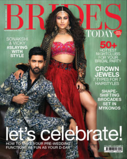 Sonakshi Sinha and Vicky Kaushal On The Cover Of Brides Today, Nov 2018