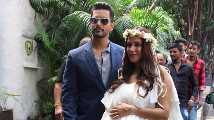 Celebs SPOTTED at Baby-Shower of Neha Dhupia  Part 1
