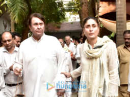 Celebs arrive at Krishna Raj Kapoor’s residence to pay their last respects