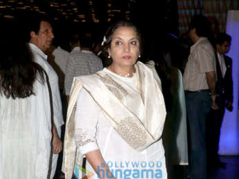 Celebs attend the prayer meet of late Krishna Raj Kapoor at Sahara Star hotel