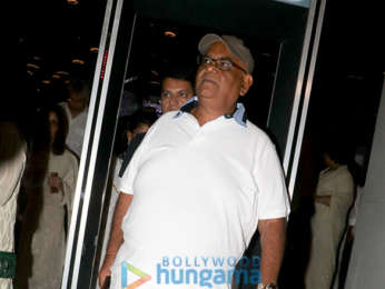 Celebs attend the prayer meet of late Krishna Raj Kapoor at Sahara Star hotel
