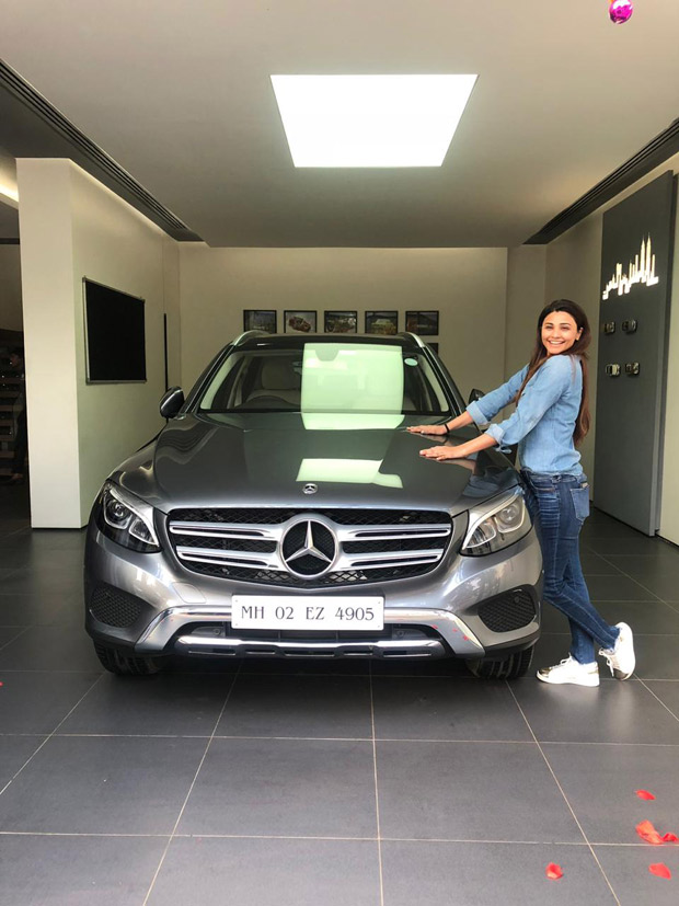 Daisy Shah gets her first swanky new car Mercedes GLC 200