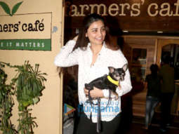 Daisy Shah snapped at Farmers’ Cafe