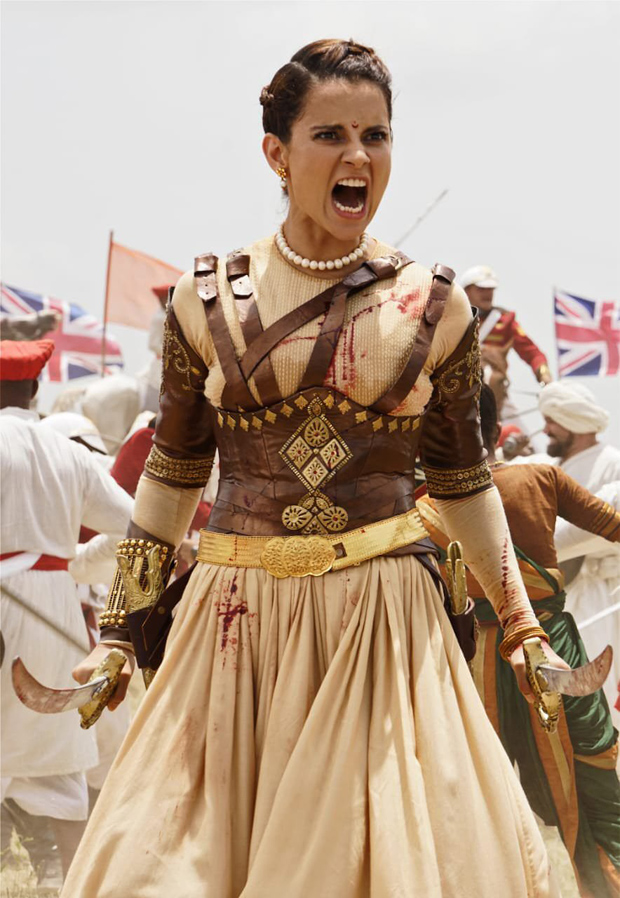 FIRST LOOK Kangana Ranaut looks FIERCE during war intense war sequence in Manikarnika - The Queen Of Jhansi